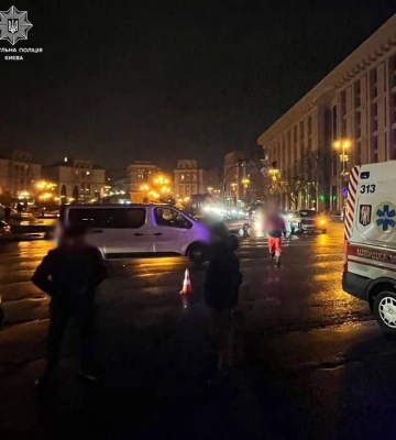 У центрі Києва сталась ДТП: рух в напрямку Європейської площі ускладнений