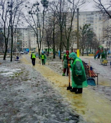 «Ледяное болото» в Харькове: синоптики предупредили об опасности