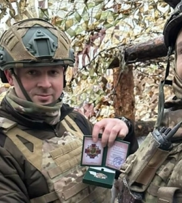 Комбриг 100-ї бригади на «нулі» відзначив воїнів Луцького батальйону 