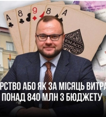 Шулерство мера Поліщука, або Як за місяць витратити понад 840 млн з бюджету Луцька (відео)
