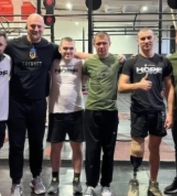 Рівненський рятувальник проводить безкоштовну спортивну реабілітацію для ветеранів