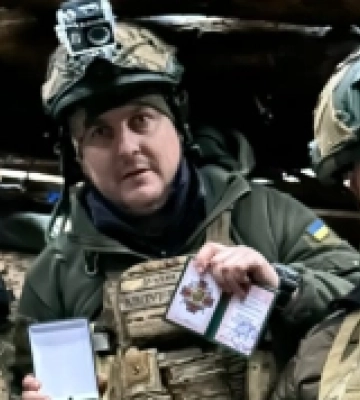 Комбриг 100-ї бригади на «нулі» відзначив воїнів Луцького батальйону. ФОТО