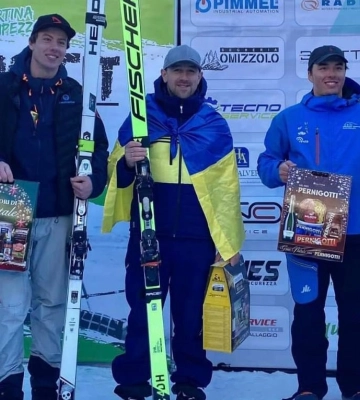 Подвійна перемога: український гірськолижник здобув дві медалі в Кортіна д'Ампеццо