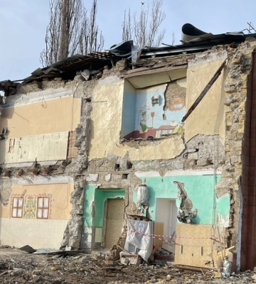 Замість двох корпусів – руїни. У Миколаєві триває відновлення ліцею № 60
