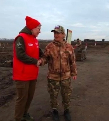 Ополченка, которую пиарит пропаганда рф в Мелитополе, захватила чужой дом у односельчан 