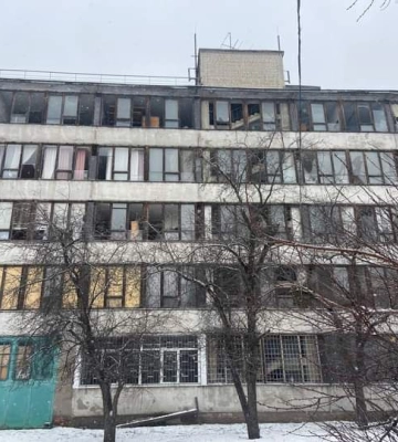 Во время ракетного обстрела Харькова пострадал кампус &quot;ХПИ&quot;