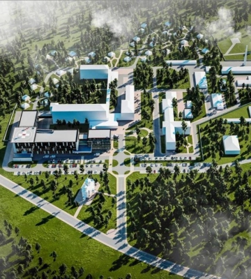 Масштабне будівництво: на Рівненщині зводять новий корпус реабілітаційного центру