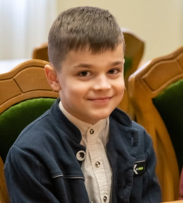 Чемпіон у вісім років: школяр з Волині став призером чемпіонатів України та Європи з шахів
