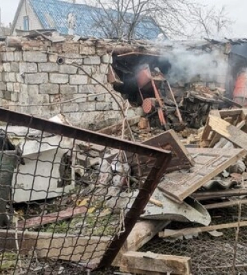 Рашисти обстріляли Гуляйполе, зруйновано будинки. ФОТОрепортаж