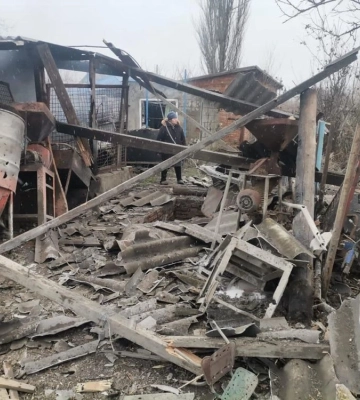 Росіяни обстріляли Гуляйполе, є поранений