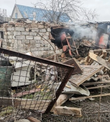 Оккупанты ударили по Гуляйполю: в собственном дворе ранен местный житель, — ФОТО