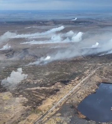 Українські військові показали відео одного з найбільших штурмів Авдіївки окупантами