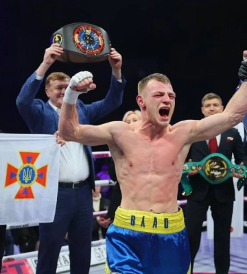 Завоював пояс. Рятувальник із Полтави став чемпіоном України з боксу — фото