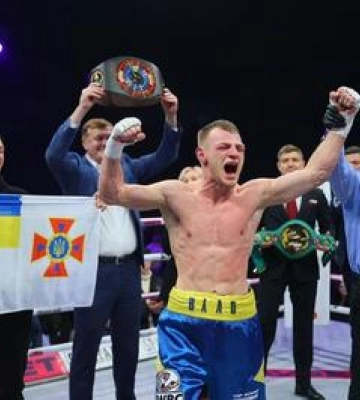 Рятувальник з Полтавщини здобув титул чемпіона України та WBC Ukraine