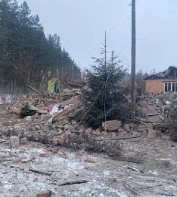 Наслідки обстрілу Харківщини: пошкоджено газогін, понівечені будинки. ФОТОрепортаж