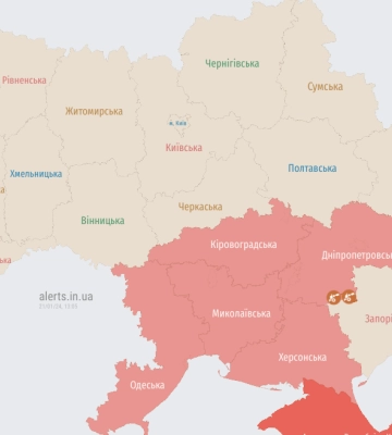 Недільна повітряна тривога на Львівщині. Загроза балістичних ракет