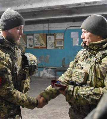 Захисник України з Дніпропетровщини Владислав Харченко отримав відзнаку “За звитягу”