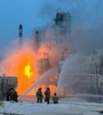 За допомогою БПЛА виведено з ладу газовий комплекс на Балтиці та ураженно виробництво ЗРГК “Панцирь”. Відео