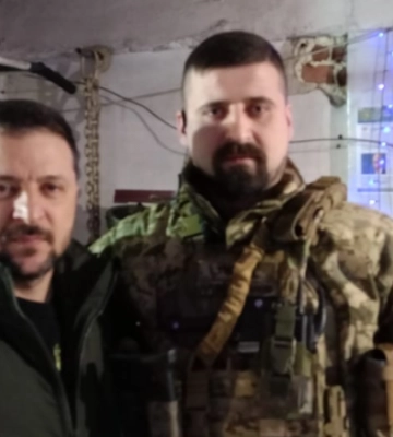 «Авдіївку ми триматимемо до останнього», – пообіцяв президенту Герой України з Волині Ігор Тимощук
