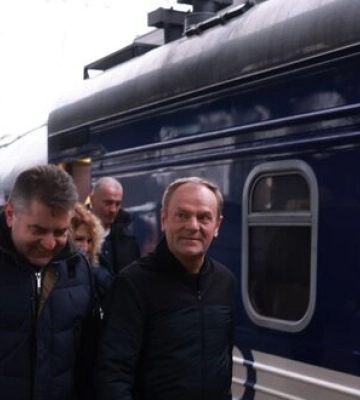 Прем’єр-міністр Польщі Туск прибув до Києва. ФОТО