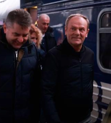 В Украину прибыл премьер Польши Дональд Туск