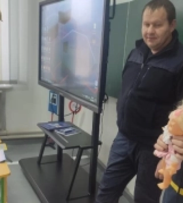 Безпековий урок провели для учнів Великомежиріцького ліцею