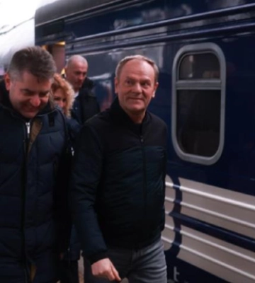 Премьер Польши Дональд Туск приехал в Украину