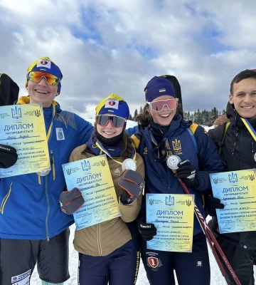 Сумські біатлоністи зі “сріблом” на чемпіонаті України