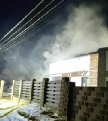 В селі біля Рівного горів будинок
