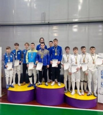 Миколаївські шаблісти вибороли нагороди чемпіонату України з фехтування