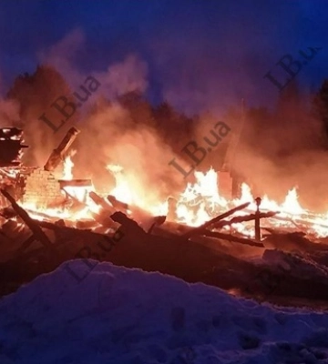 На Чернігівщині згорів будинок Мазепи - ЗМІ
