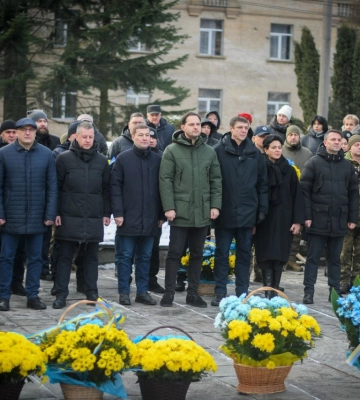 У Рівному відзначили День Соборності (ФОТО)