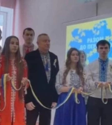 Телеміст до Дня Соборності із закладами професійної освіти провели на Рівненщині