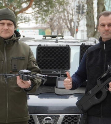 Громада на Волині закупила необхідне обладнання для підрозділу земляка