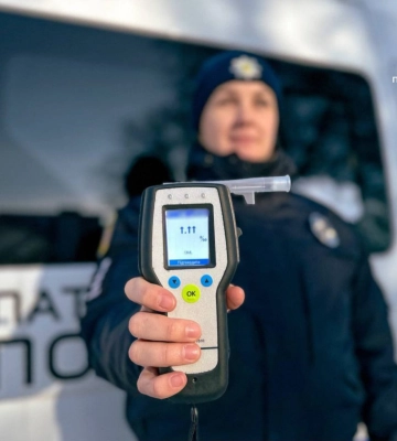 Скільки п'яних водіїв спіймали волинські патрульні з початку січня