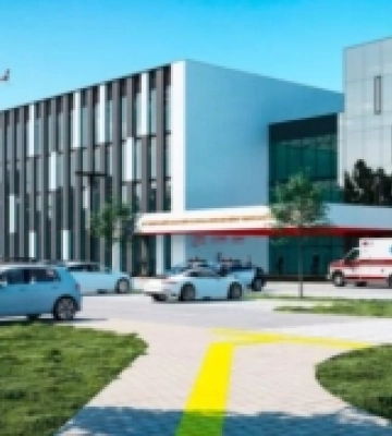 Масштабне будівництво: на Рівненщині зводять новий корпус реабілітаційного центру
