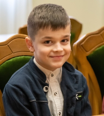 Чемпіон у вісім років: школяр з Волині став призером чемпіонатів України та Європи з шахів