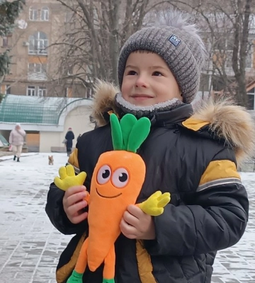Анімована &quot;Морквинка&quot;. На Миколаївщині діти отримують психологічну допомогу в рамках проєкту &quot;Скарбничка чудес&quot;