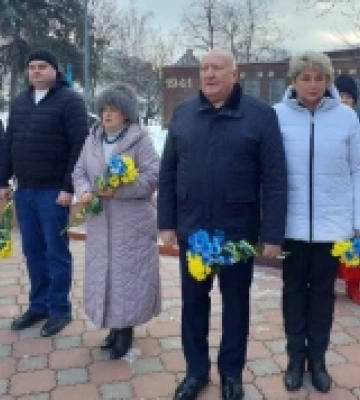 У Кривоозерській громаді на Миколаївщині відбувся захід до Дня Соборності України