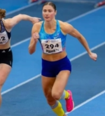 Двоє представниць Рівненщини стали призерками Командного чемпіонату України з легкої атлетики у приміщенні