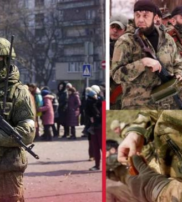 Играют нам на руку: в Мелитополе участились конфликты кадыровцев с военными России