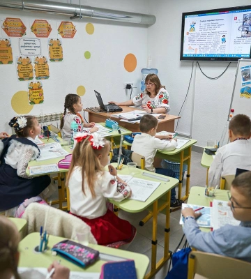 У Харкові відновили протирадіаційне укриття, де зможе навчатися сотня школярів