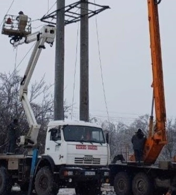 ДТЭК за неделю восстановила энергоснабжение для 38 тысяч потребителей ДТЭК за неделю восстановила энергоснабжение для 38 тысяч потребителей