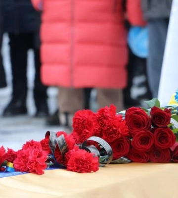 Полтава попрощалася із чотирма воїнами