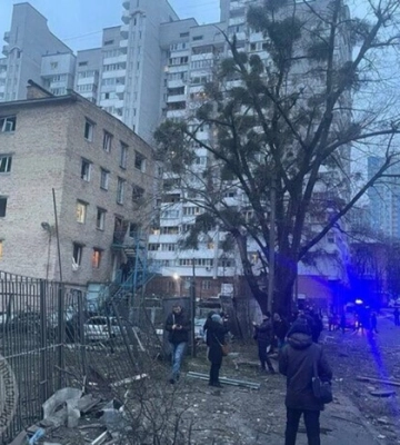 В столице есть раненые в результате ракетной атаки