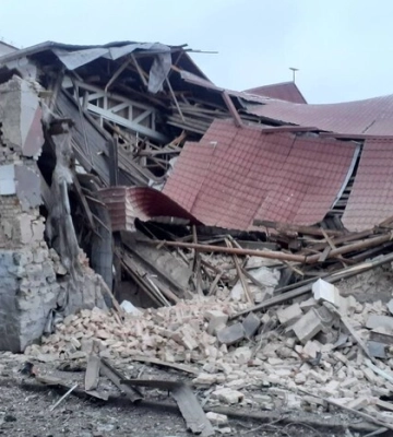 Ракетний обстріл Києва: пошкоджено спорткомплекс від «Укрзалізниці»