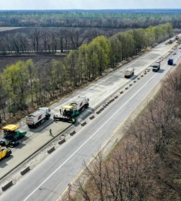 У китайської компанії відсудили мільйони за невиконаний ремонт дороги на Полтавщині