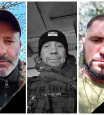 На Рівненщині попрощалися з трьома захисниками