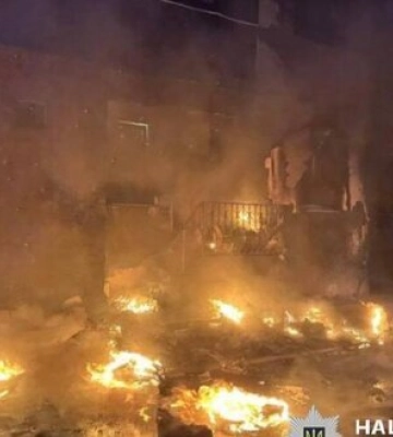 Наслідки ранкового обстрілу Київщини: 4 особи постраждали, пошкоджено багатоповерхівки. ФОТОрепортаж