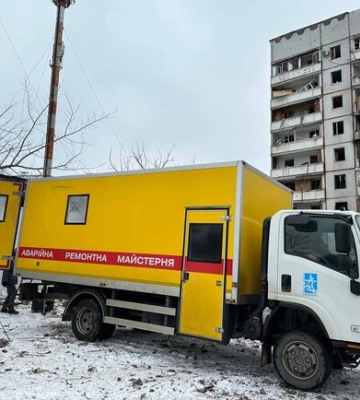 В результате обстрела часть Харькова осталась без света, газа, отопления